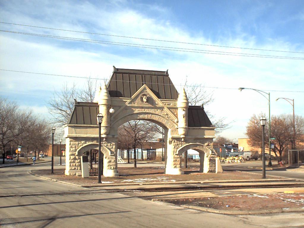 Union Stockyard Gate